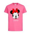 Детская футболка Lyuba minnie mouse Ярко-розовый фото