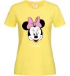 Женская футболка Polina minnie mouse Лимонный фото