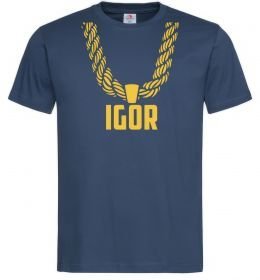 Мужская футболка Igor золотая цепь Мужская футболка Igor золотая цепь