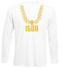 Лонгслив Igor золотая цепь Лонгслив Igor золотая цепь