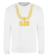 Світшот Igor золотая цепь Білий Світшот Igor золотая цепь Білий фото