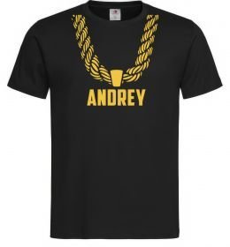 Мужская футболка Andrey золотий ланцюжок Мужская футболка Andrey золотий ланцюжок