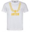 Чоловіча футболка Artem золотая цепь Білий фото