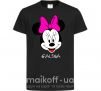 Детская футболка Galina minnie mouse Черный фото