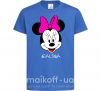 Детская футболка Galina minnie mouse Ярко-синий фото