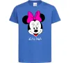 Детская футболка Galina minnie mouse Ярко-синий Детская футболка Galina minnie mouse Ярко-синий фото
