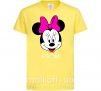 Детская футболка Galina minnie mouse Лимонный фото