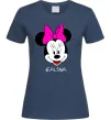 Жіноча футболка Galina minnie mouse Темно-синій Жіноча футболка Galina minnie mouse Темно-синій фото
