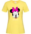 Жіноча футболка Galina minnie mouse Лимонний Жіноча футболка Galina minnie mouse Лимонний фото