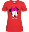 Жіноча футболка Galina minnie mouse Червоний Жіноча футболка Galina minnie mouse Червоний фото