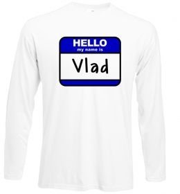 Лонгслив Hello my name is Vlad Лонгслив Hello my name is Vlad
