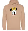 Жіноча толстовка (худі) Katia minnie mouse Пісочний Жіноча толстовка (худі) Katia minnie mouse Пісочний фото