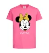 Дитяча футболка Katia minnie mouse Яскраво-рожевий фото