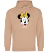 Жіноча толстовка (худі) Liza minnie mouse Пісочний Жіноча толстовка (худі) Liza minnie mouse Пісочний фото