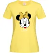 Женская футболка Liza minnie mouse Лимонный фото