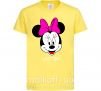 Детская футболка Larisa minnie mouse Лимонный фото