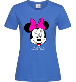Женская футболка Larisa minnie mouse