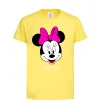 Детская футболка Larisa minnie mouse Лимонный фото