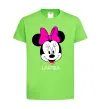 Детская футболка Larisa minnie mouse Лаймовый фото