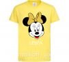 Детская футболка Lesia minnie mouse Лимонный фото