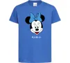 Дитяча футболка Masha minnie mouse Яскраво-синій Дитяча футболка Masha minnie mouse Яскраво-синій фото