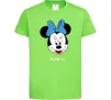 Дитяча футболка Masha minnie mouse Лаймовий Дитяча футболка Masha minnie mouse Лаймовий фото