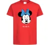 Дитяча футболка Masha minnie mouse Червоний Дитяча футболка Masha minnie mouse Червоний фото