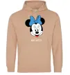 Жіноча толстовка (худі) Nadia minnie mouse Пісочний Жіноча толстовка (худі) Nadia minnie mouse Пісочний фото