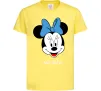 Детская футболка Nadia minnie mouse Лимонный Детская футболка Nadia minnie mouse Лимонный фото