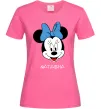 Женская футболка Natasha minnie mouse Ярко-розовый Женская футболка Natasha minnie mouse Ярко-розовый фото