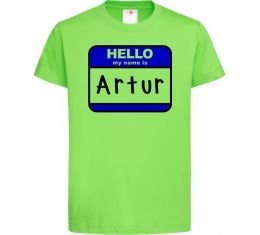 Дитяча футболка Hello my name is Artur Дитяча футболка Hello my name is Artur