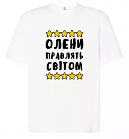 Футболка Оверсайз Альона будь як голуб Белый фото