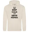 Мужская толстовка (худи) Keep calm and drive Honda Таш фото