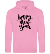 Жіноча толстовка (худі) Happy New Year Curvy Рожевий фото
