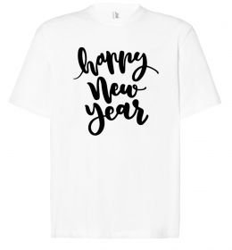 Футболка Оверсайз Happy New Year Curvy