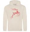 Чоловіча толстовка (худі) New Year Red Deer Таш Чоловіча толстовка (худі) New Year Red Deer Таш фото