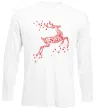 Лонгслів New Year Red Deer Білий Лонгслів New Year Red Deer Білий фото