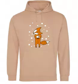 Мужская толстовка (худи) Сім'я зліпила сніговика Серый меланж фото