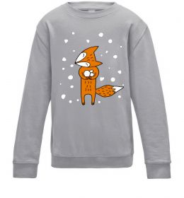 Детский Свитшот Лисиця та сніг