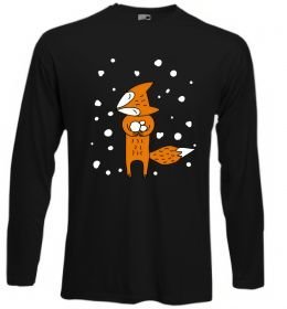 Лонгслив Лисиця та сніг