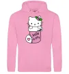 Жіноча толстовка (худі) New Year Hello Kitty Рожевий фото