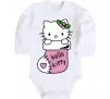Детский боди New Year Hello Kitty Белый фото