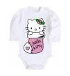 Детский боди New Year Hello Kitty Белый фото