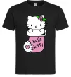 Чоловіча футболка New Year Hello Kitty Чорний Чоловіча футболка New Year Hello Kitty Чорний фото