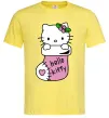 Чоловіча футболка New Year Hello Kitty Лимонний Чоловіча футболка New Year Hello Kitty Лимонний фото