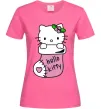 Жіноча футболка New Year Hello Kitty Яскраво-рожевий Жіноча футболка New Year Hello Kitty Яскраво-рожевий фото