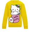Детский Свитшот New Year Hello Kitty Солнечно желтый фото