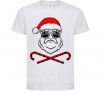Детская футболка Дед Мороз хохо swag Белый фото