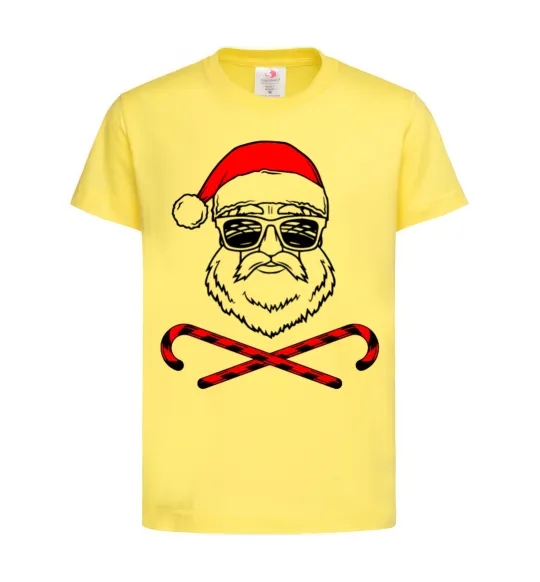 Детская футболка Санта хохо swag Лимонный фото