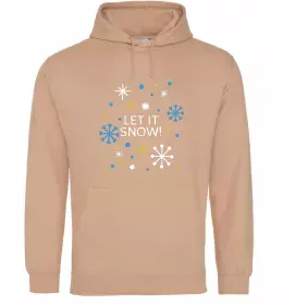 Мужская толстовка (худи) Сім'я зліпила сніговика Серый меланж фото